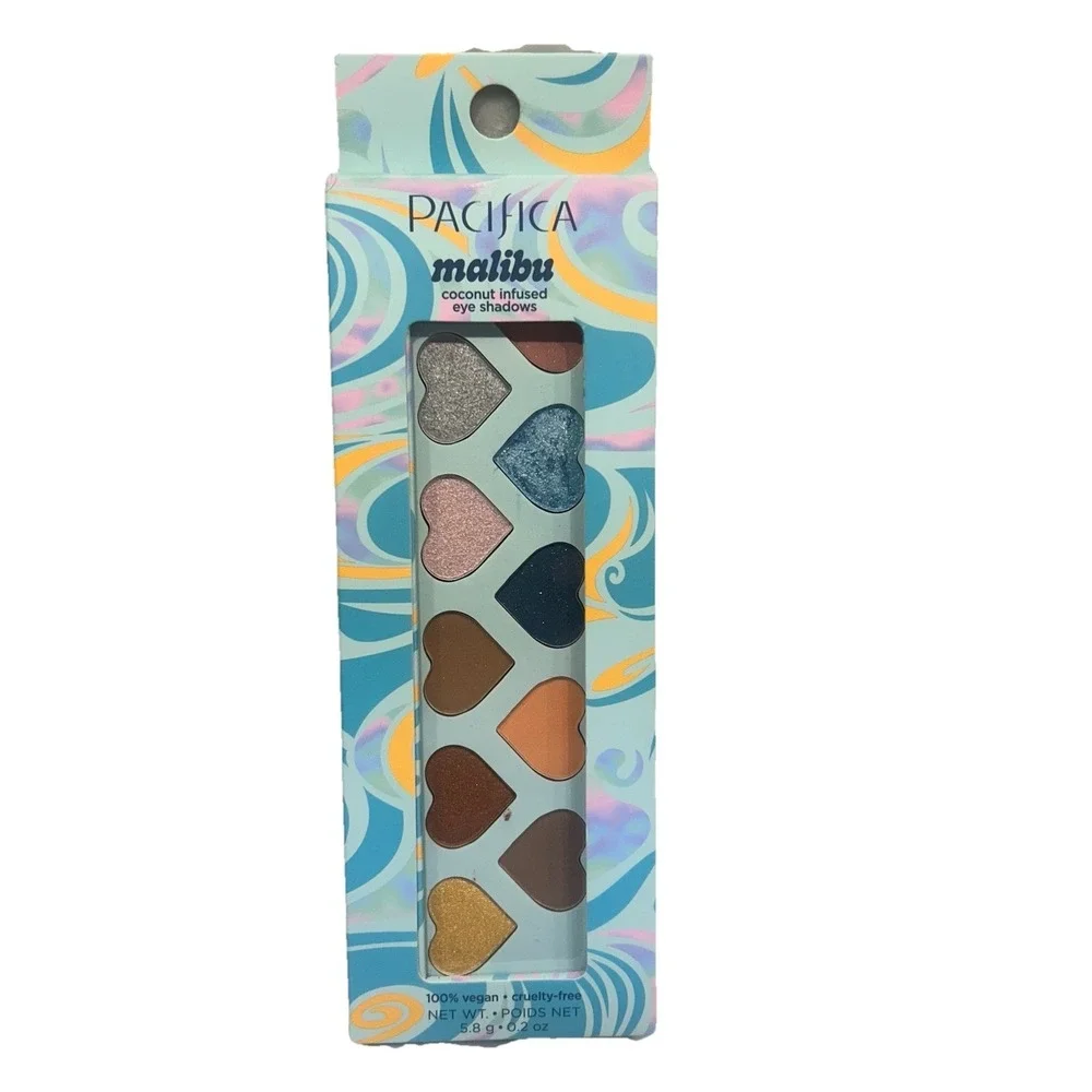 Pacifica Malibu Coconut Infused Eye Shadows Palette